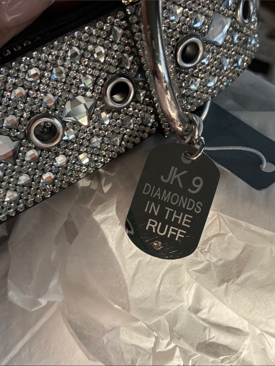 Jacqueline Kent Other - Jacqueline Kent “Diamonds in the Ruff” Sparkling Dog Collar Large